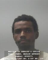 Mugshot of JAMES, MARLON ANTHONY 