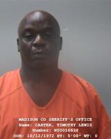 Mugshot of CARTER, TIMOTHY LEWIS